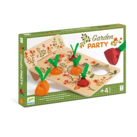   Djeco 2076 Célba dobó játék - Zsákolás - Garden Party - FSC Mix
