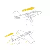 Djeco DJ02100 Repülőgép - Tűzsugár - Fire Jet