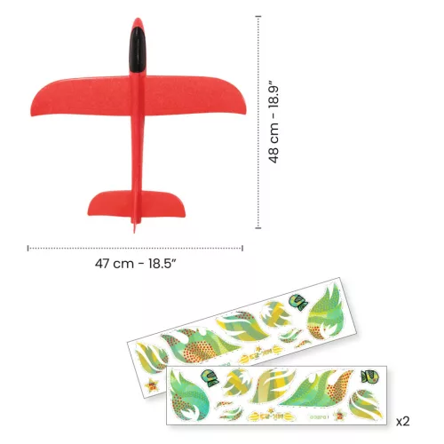Djeco 2108 Repülőgép - Tűzmadár - Fire plane