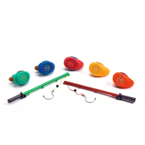 Djeco 2115 Horgász játék - Szivárványos kacsák - Rainbow fishing ducks