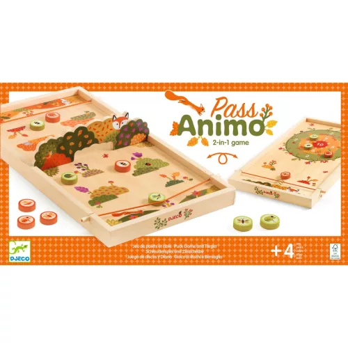 Ügyességi játék - 2 korongjáték - Pass Animo