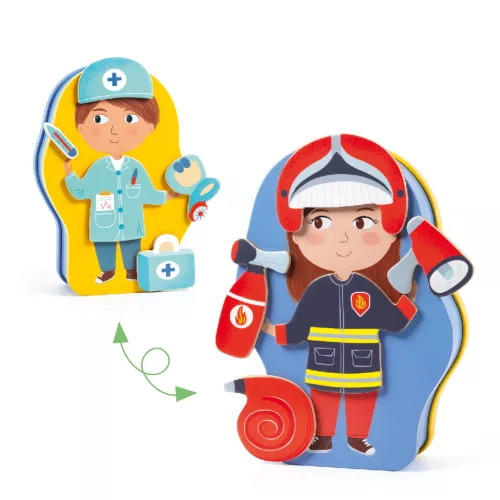 Djeco 3086 Formadobozos puzzle - Mikié - Jobissimo