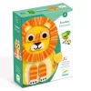 Djeco 3088 Képkirakó - Zanza állatok - Zanimals
