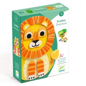Djeco 3088 Képkirakó - Zanza állatok - Zanimals