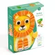 Djeco 3088 Képkirakó - Zanza állatok - Zanimals