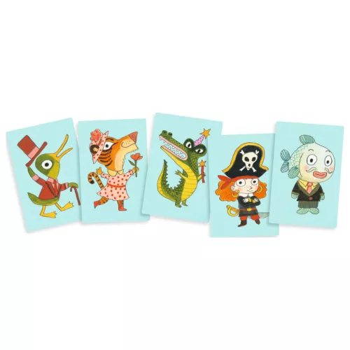 Djeco DJ05072 Kártyajáték - HANG-mérő - Toktooyou