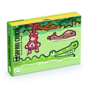 Kártyajáték - Krokodil safari - Safari Croco