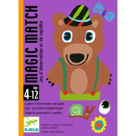 Djeco 5082 Kártyajáték - ArcHarc - Magic Match