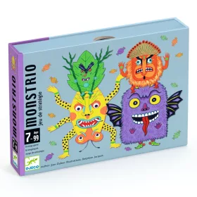 Djeco 5086 Kártyajáték - Szörnytrió - Monstrio