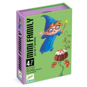   Djeco 5101 Kártyajáték - Kis családi játék - Mini family