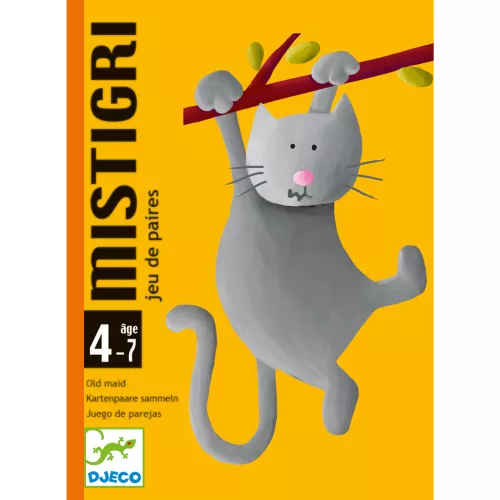Djeco 5105 Kártyajáték - Pártaláló - Mistigri