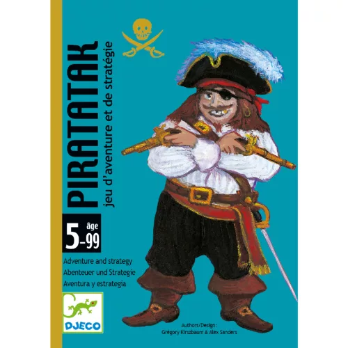 Djeco 5113 Kártyajáték - Kalóz csata - Piratatak