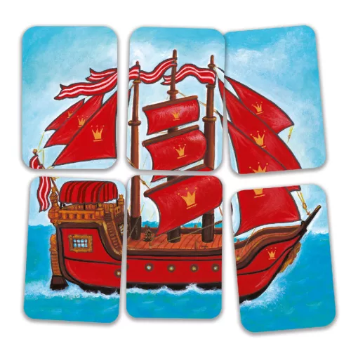 Djeco 5113 Kártyajáték - Kalóz csata - Piratatak