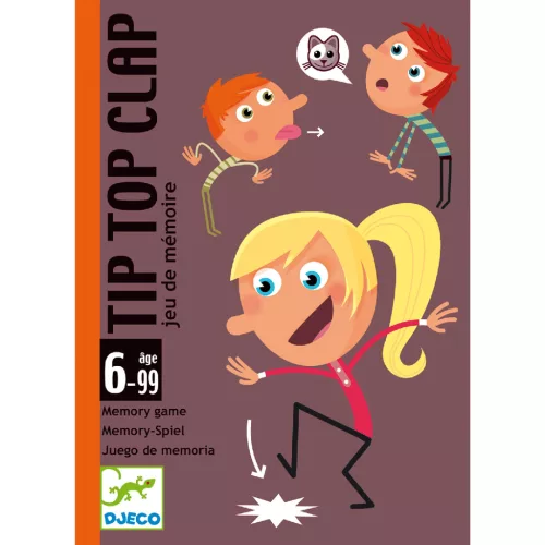 Djeco 5120 Kártyajáték - Klappoló - Tip Top Clap