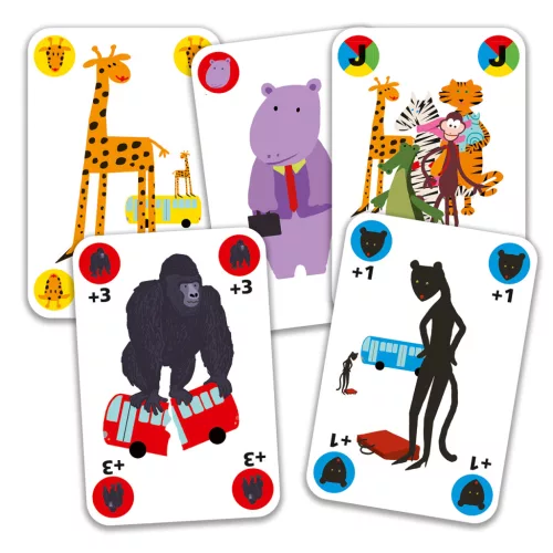 Djeco 5123 Kártyajáték - Gorilla - Gorilla