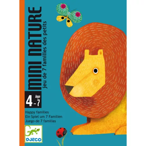 Djeco 5128 Kártyajáték - Egy kis természtrajz - Mini Nature
