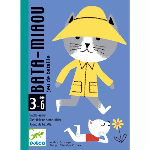 Djeco 5139 Kártyajáték - Bata - Miaou