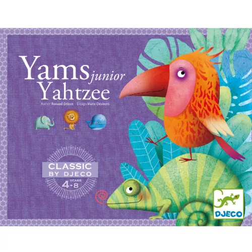 Djeco 5209 Társasjáték klasszikus - Junior kockapóker - Yams