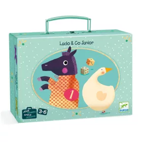 Djeco 5226 Társasjáték klasszikus - Ludo and Co. Junior