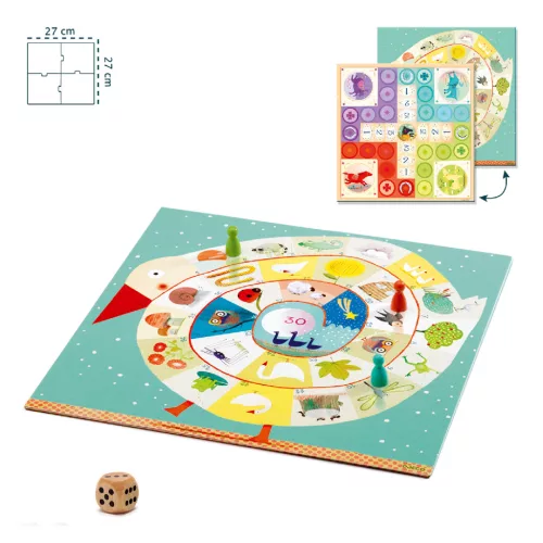 Djeco 5226 Társasjáték klasszikus - Ludo and Co. Junior