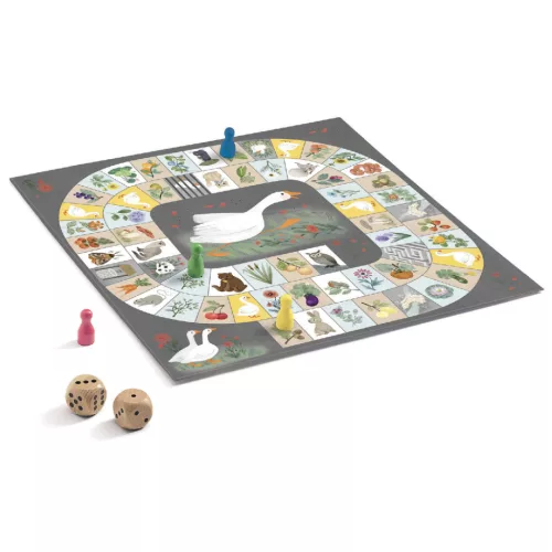 Djeco 5232 Társasjáték klasszikus - Liba játék - Goose game