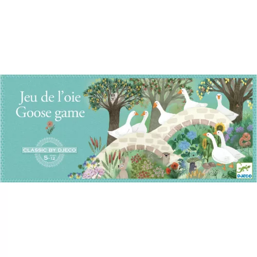 Djeco 5232 Társasjáték klasszikus - Liba játék - Goose game