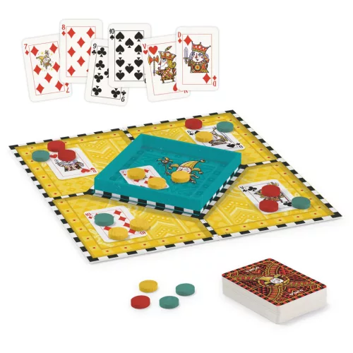 Djeco 5237 Társasjáték klasszikus - Sárga törpe - Nain jaune