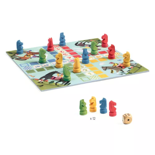 Djeco – LudoJunior fa állatos társasjáték (DJ05238) – 3 éves kortól