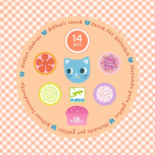 Djeco 5510 Szerepjáték - Macsi Nasi - Kittens snack