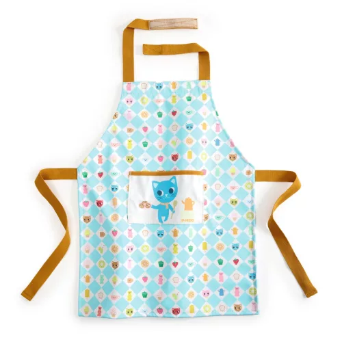 Djeco DJ05519 Szerepjáték - Cicás gyerekkötény - Kitten apron
