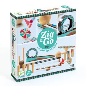 Djeco 5640 Építőjáték - Zig & Go - 28 pcs