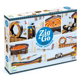 Djeco 5643 Építőjáték - Zig & Go - 45 pcs