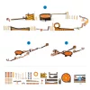 Djeco 5643 Építőjáték - Zig & Go - 45 pcs