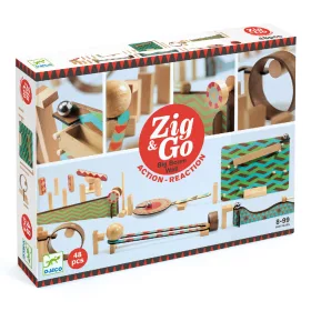 Djeco 5644 Építőjáték - Zig & Go - 48 pcs