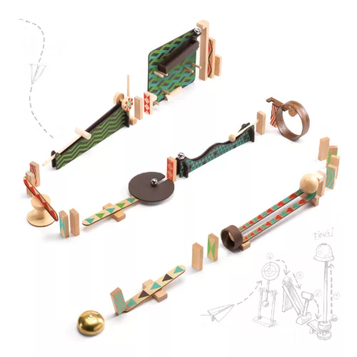 Djeco 5644 Építőjáték - Zig & Go - 48 pcs