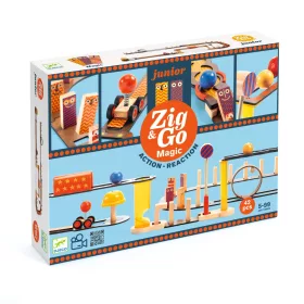 Djeco 5649 Zig & Go Junior - Magic - 43pcs