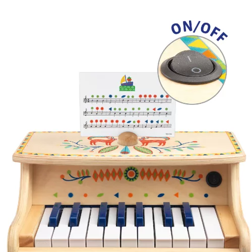Djeco 6006 Játékhangszer - Zongora - Electronic Piano