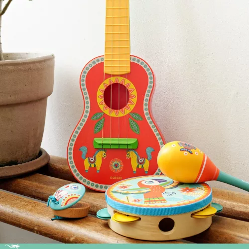 Djeco 6013 Játékhangszer - Gitár - Guitare