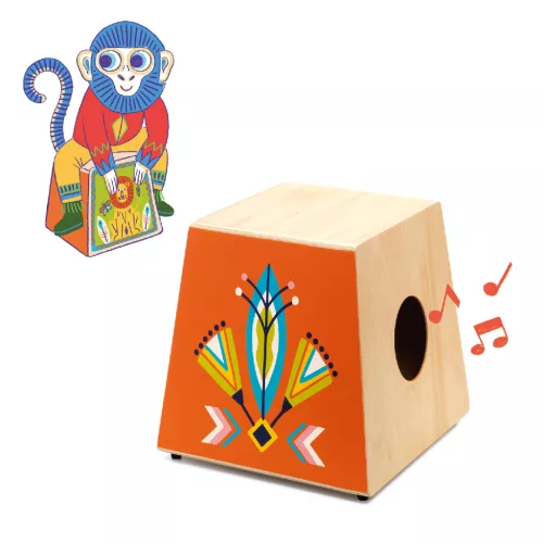 Djeco 6014 Játékhangszer - Perui dobozdob - Cajon