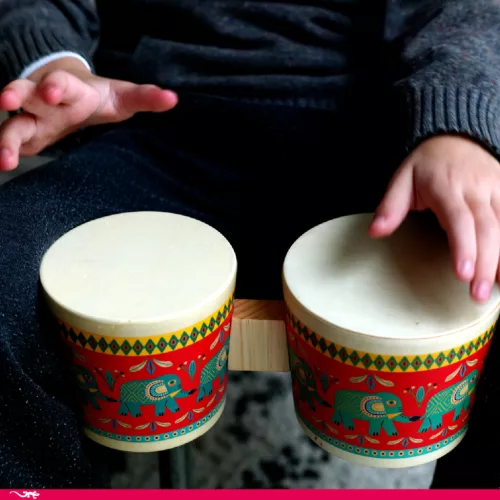 Djeco 6022 Játékhangszer - Bongo dob - Bongo