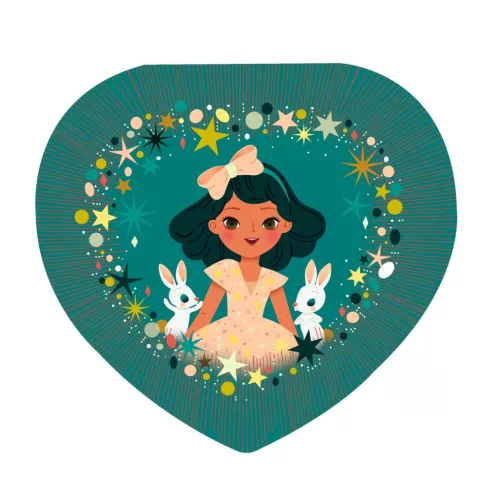 Djeco 6082 Zenélő ékszerdoboz - Happy party