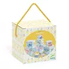 Djeco 6103 Toronyépítő kocka -  Nyuszis - BabyBloki