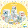 Djeco 6103 Toronyépítő kocka -  Nyuszis - BabyBloki