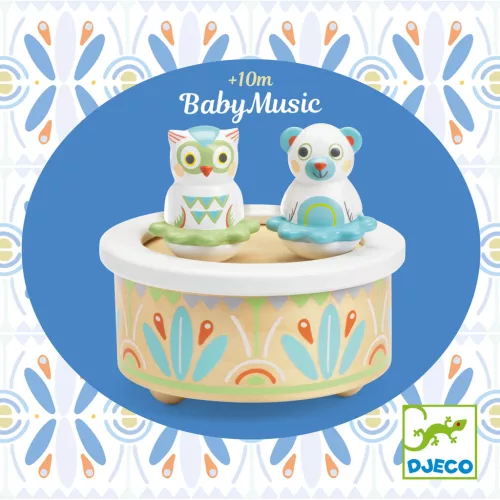 Djeco 6110 Mozgó figurás zenedoboz - BabyMusic