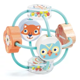 Djeco 6119 Bébicsörgő - Csörgőlabda - BabyBali