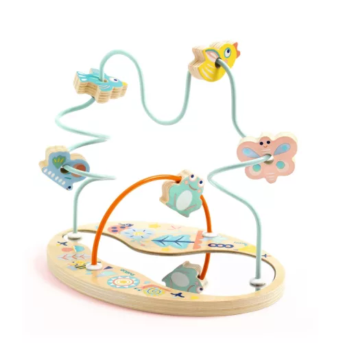 Djeco 6141 Bébi golyóvezető - Tükrös - BabyLoopi