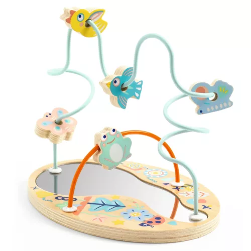 Djeco 6141 Bébi golyóvezető - Tükrös - BabyLoopi