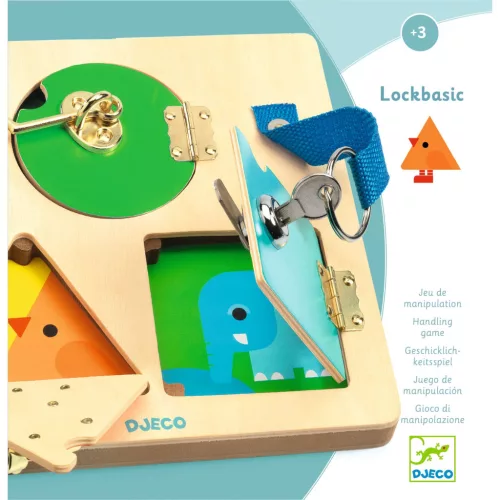 Djeco 6213 Képkirakó - Csiki-csuki - LockBasic