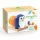 Djeco 6218 Formaillesztő - Pingvin 4 kerékkel - Penguin Basic
