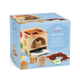 Djeco 6219 Formabedobó - Állatos kuckó - BoxBasic